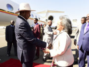 ፕ/ት ሳህለወርቅ ዘዉዴ በዓባይ ጉዳይ ከፕ/ት ዮዌሪ ሙሴቪኒ ጋር ተወያዮ