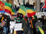 Hundreds rally at Manitoba legislature, call Canada to action as bloodshed continues in Ethiopia